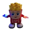 Red luminous toy doll, festive party decoration piece, cute luminous humanoid doll Item Picture